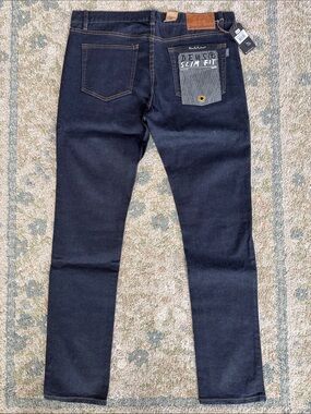 Deus Ex Machina Men’s Slim Jean Raw Indigo 36